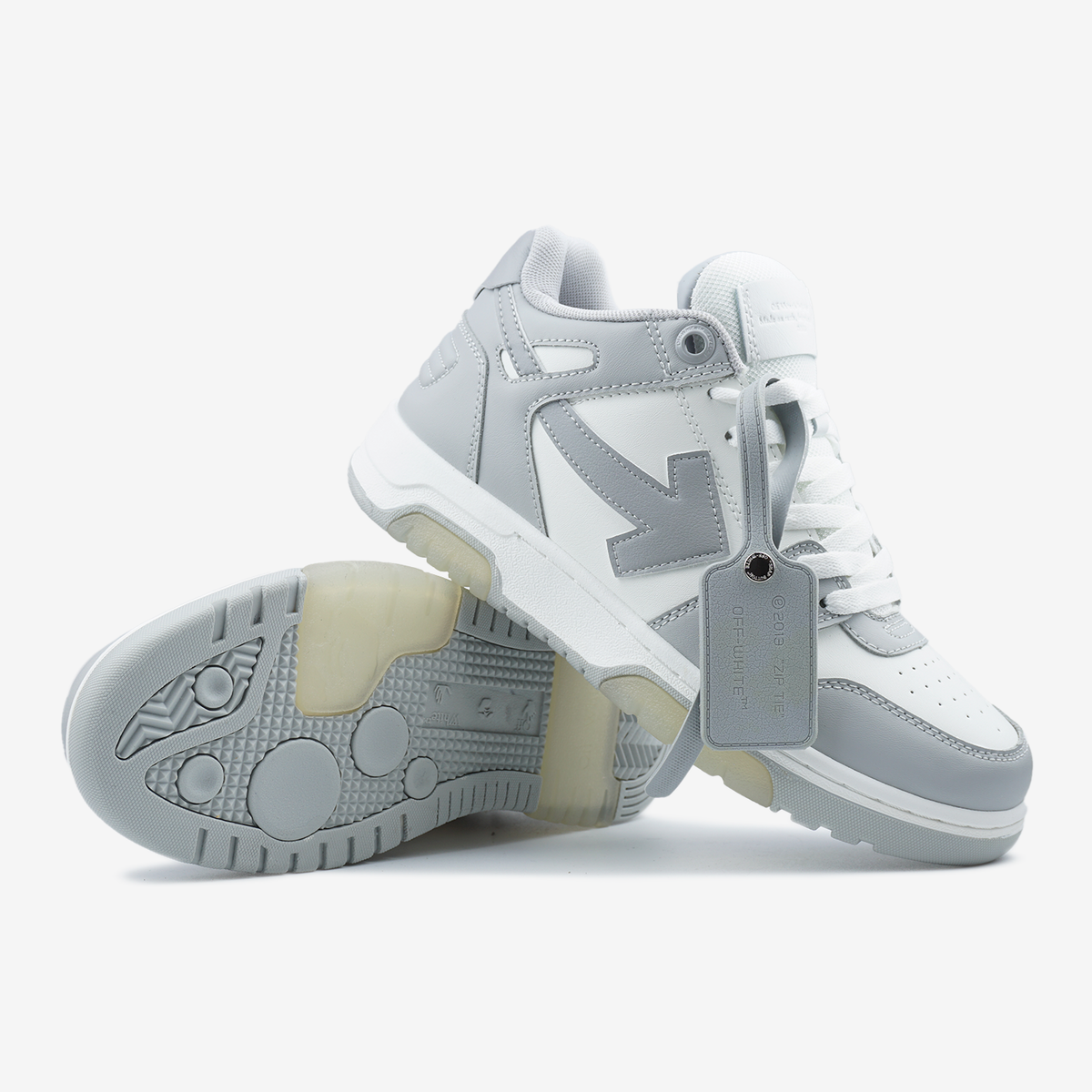 OFF-WHITE OUT OF OFFICE 'LIGHT GREY WHITE'