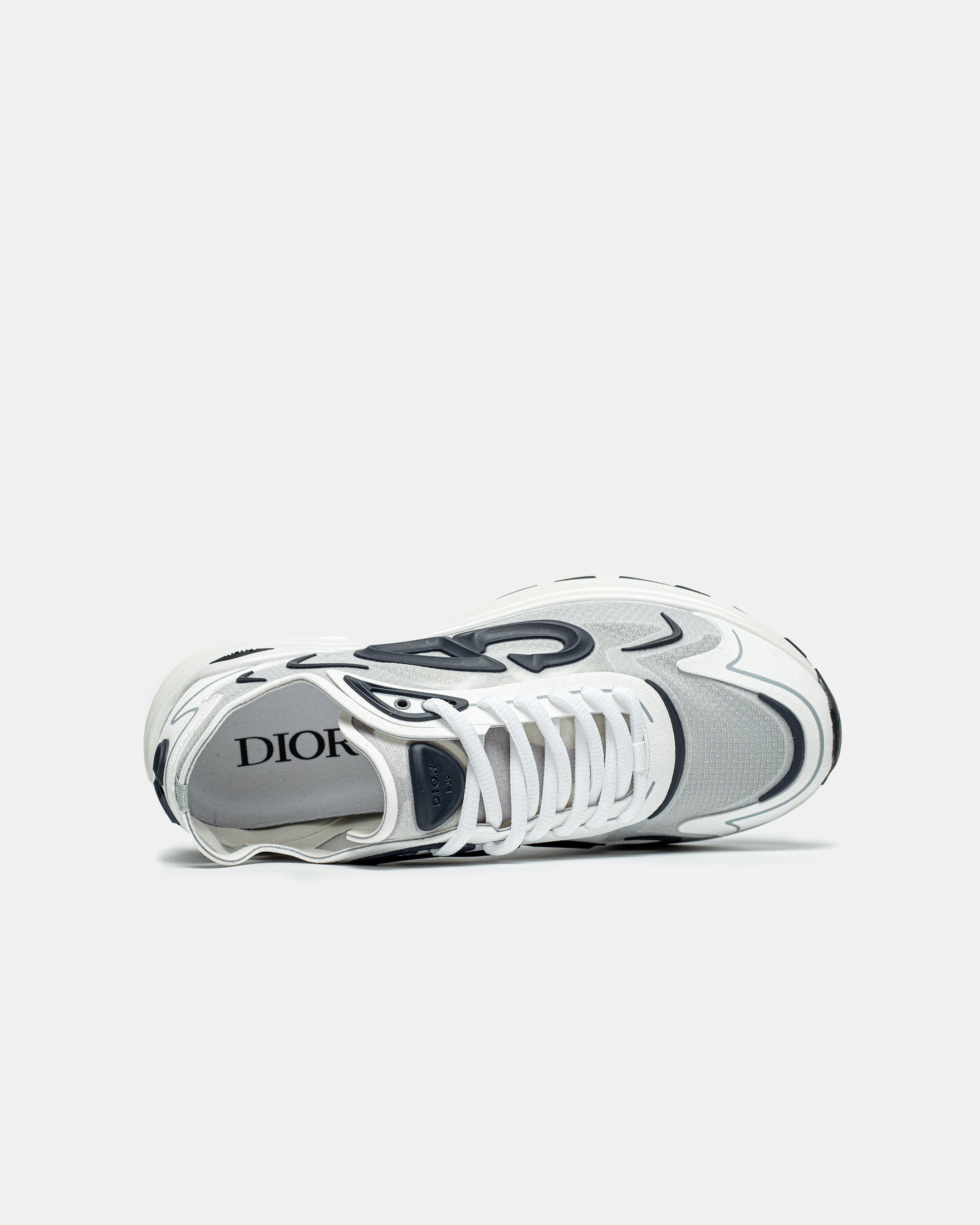 DIOR B30 COUNTDOWN TECH SNEAKER IN WHITE