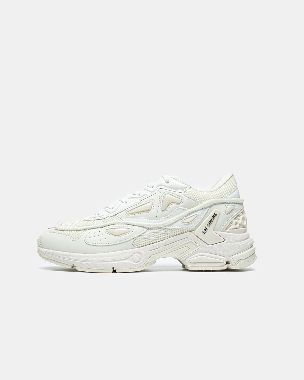 RAF SIMONS PHARAXUS SNEAKER IN WHITE/BEIGE