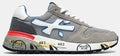 PREMIATA MICK SNEAKER IN GREY/BLUE/RED