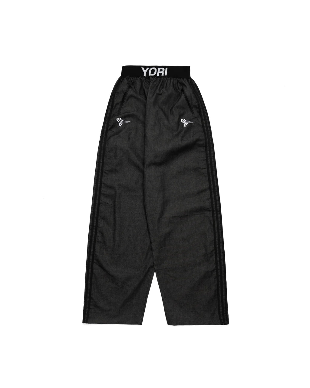 YORI SPORT DOUBLE LOGO ELASTIC 5-STRIPE DENIM