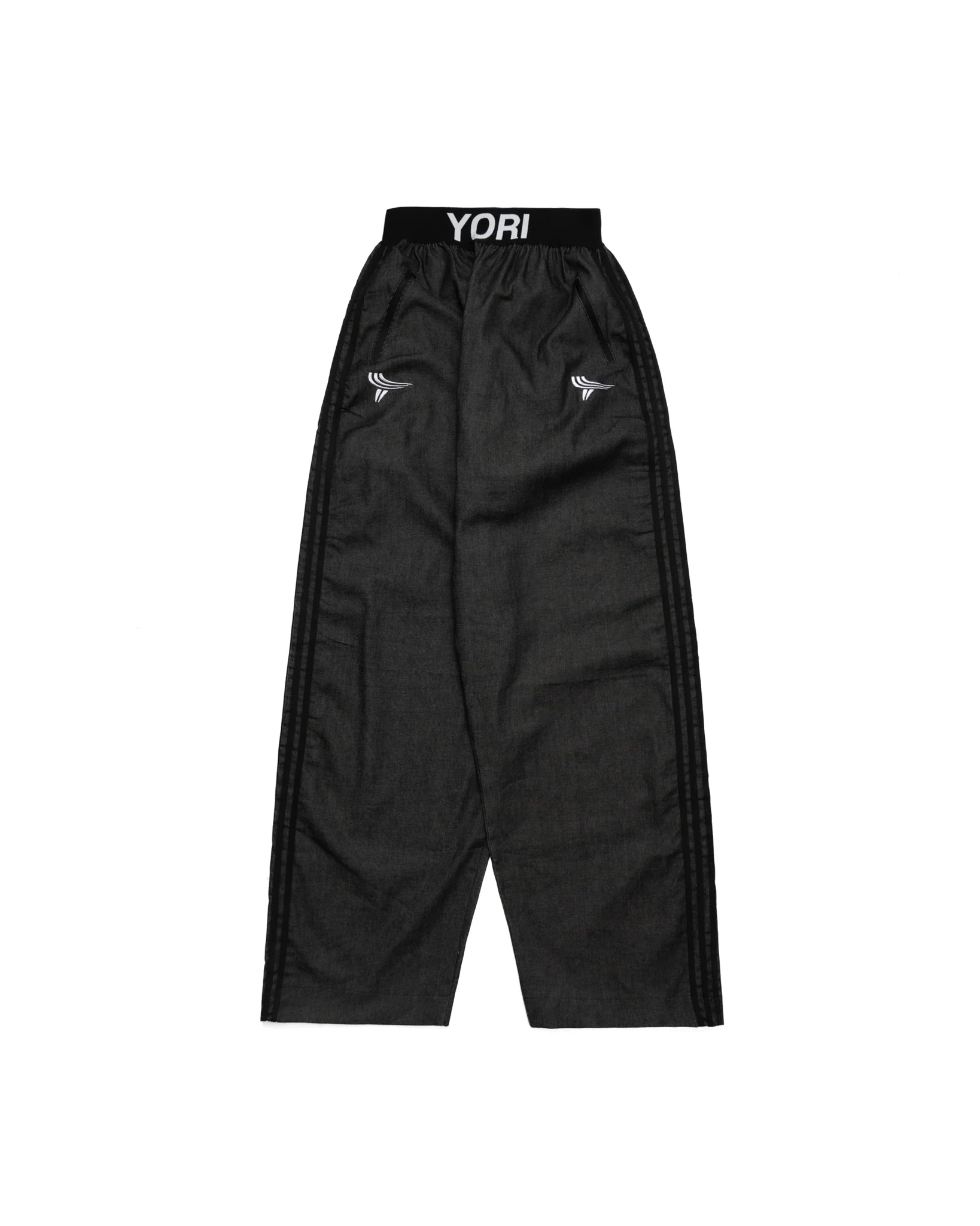 YORI SPORT DOUBLE LOGO ELASTIC 5-STRIPE DENIM