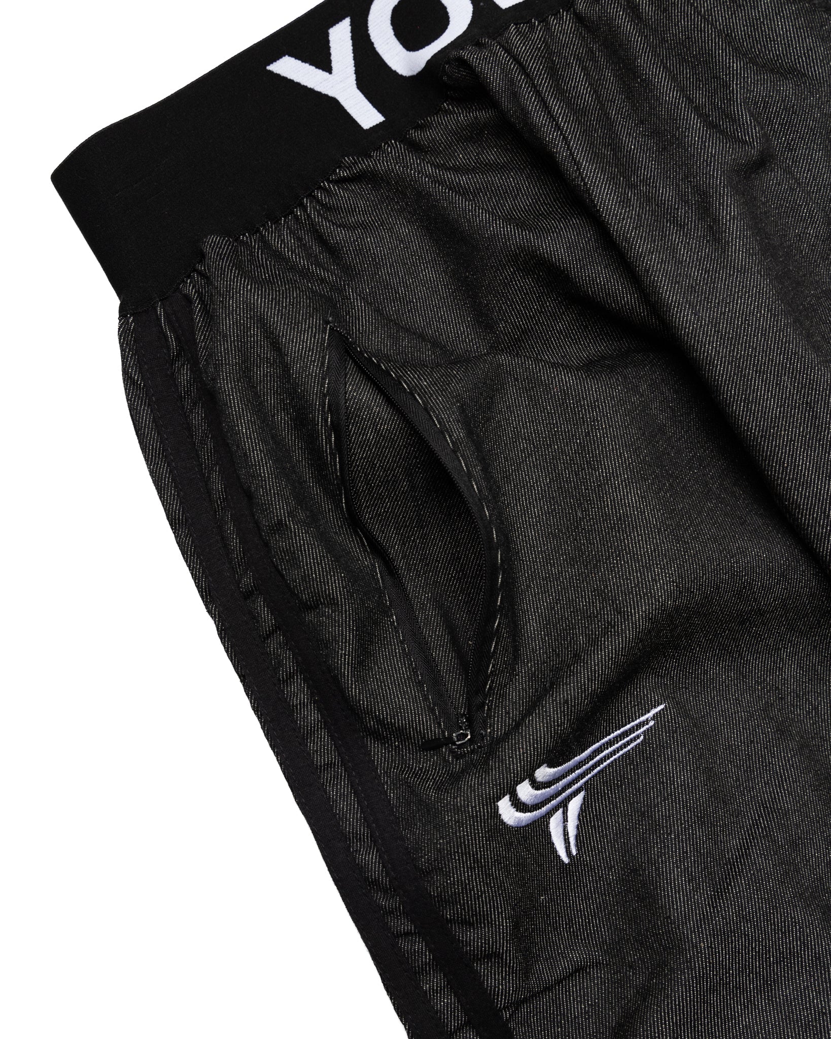 YORI SPORT DOUBLE LOGO ELASTIC 5-STRIPE DENIM