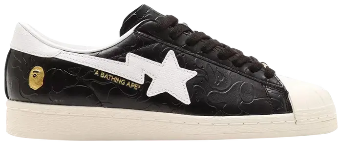 ATMOS X BAPE X ADIDAS SUPERSTAR 'GLOW IN THE DARK'
