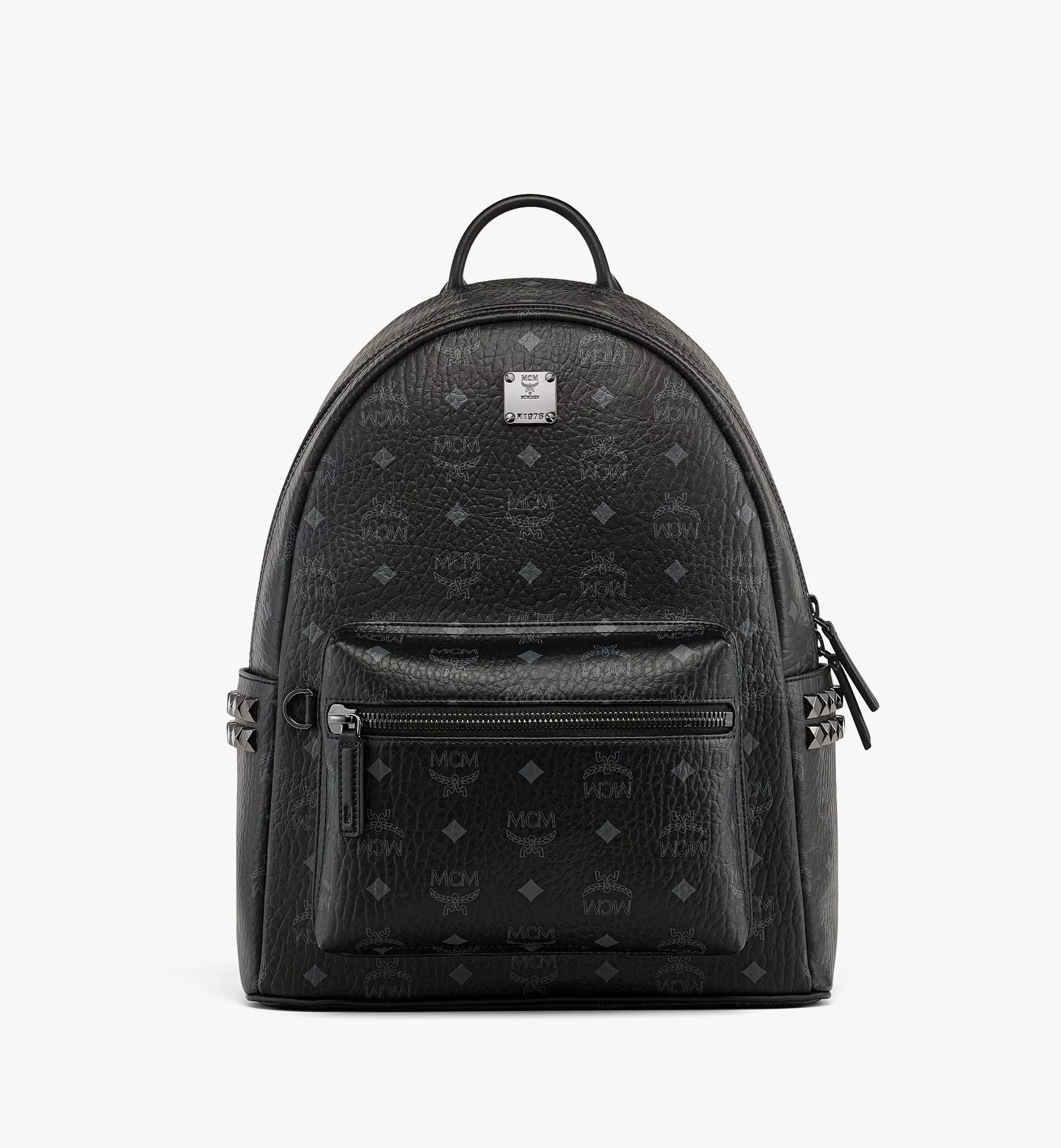 MCM STARK SIDE STUDS BACKPACK IN VISETOS