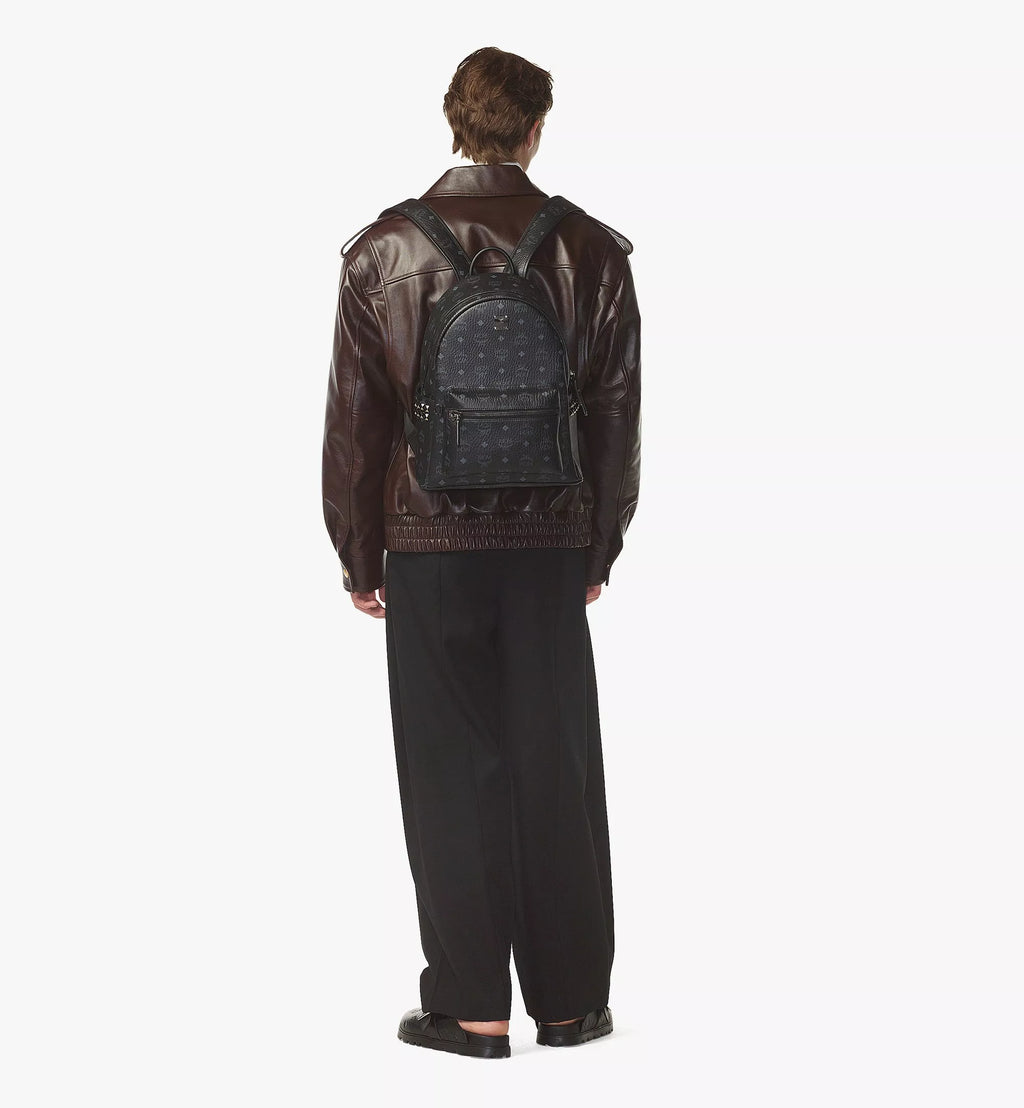 MCM STARK SIDE STUDS BACKPACK IN VISETOS