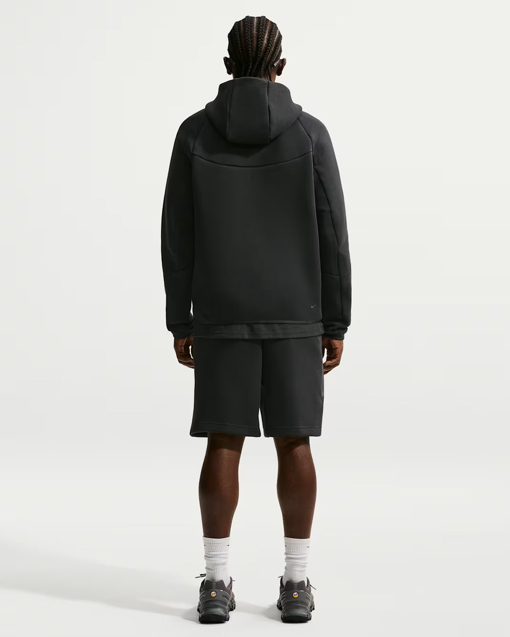 NIKE SPORTSWEAR TECH FLEECE SHORTS 'BLACK/BLACK'