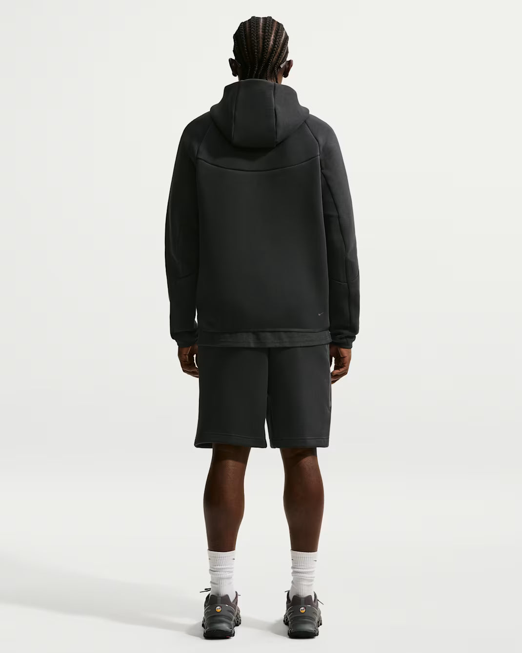 NIKE SPORTSWEAR TECH FLEECE SHORTS 'BLACK/BLACK'