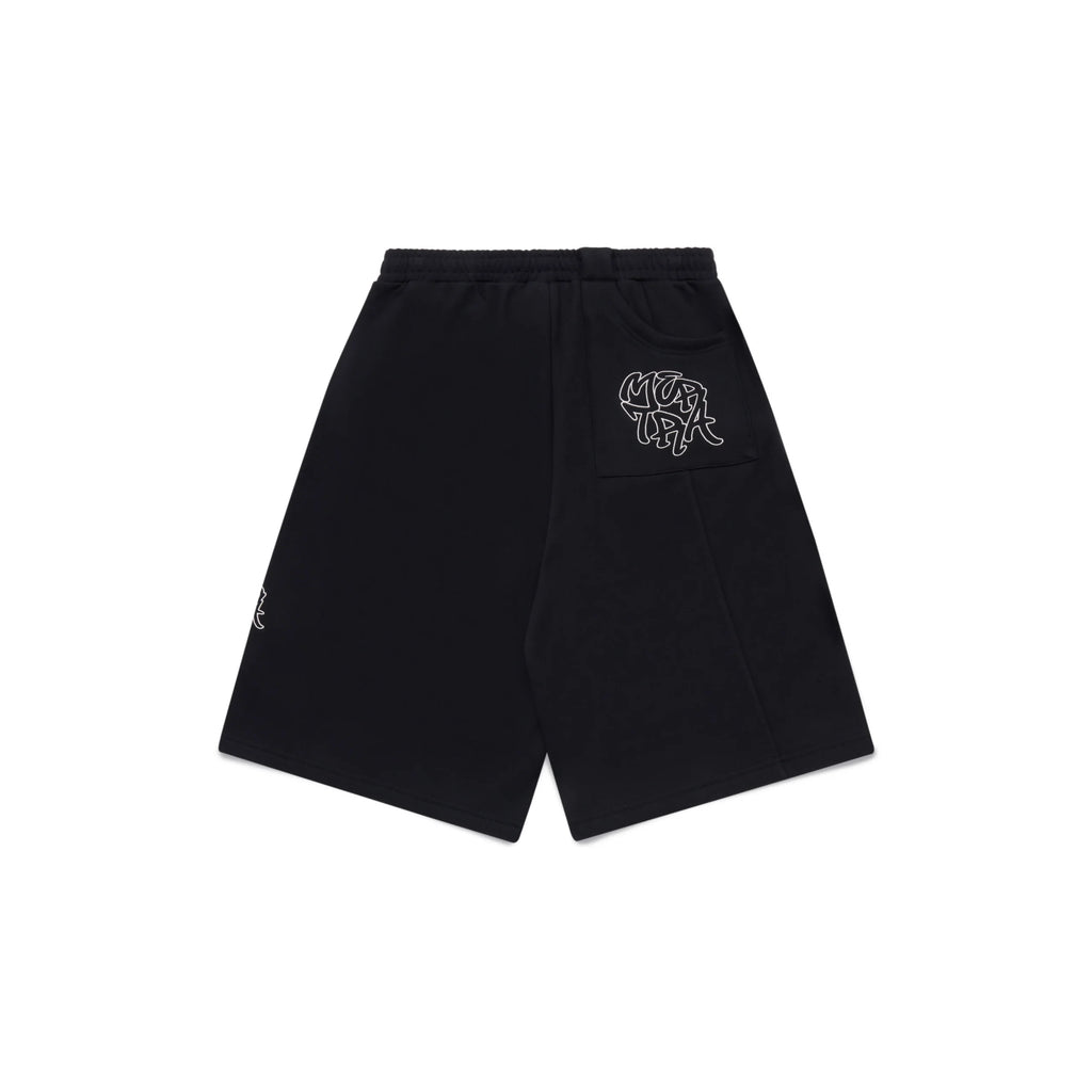 MERTRA BIGSTEP SHORTS (BLACK/WHITE)