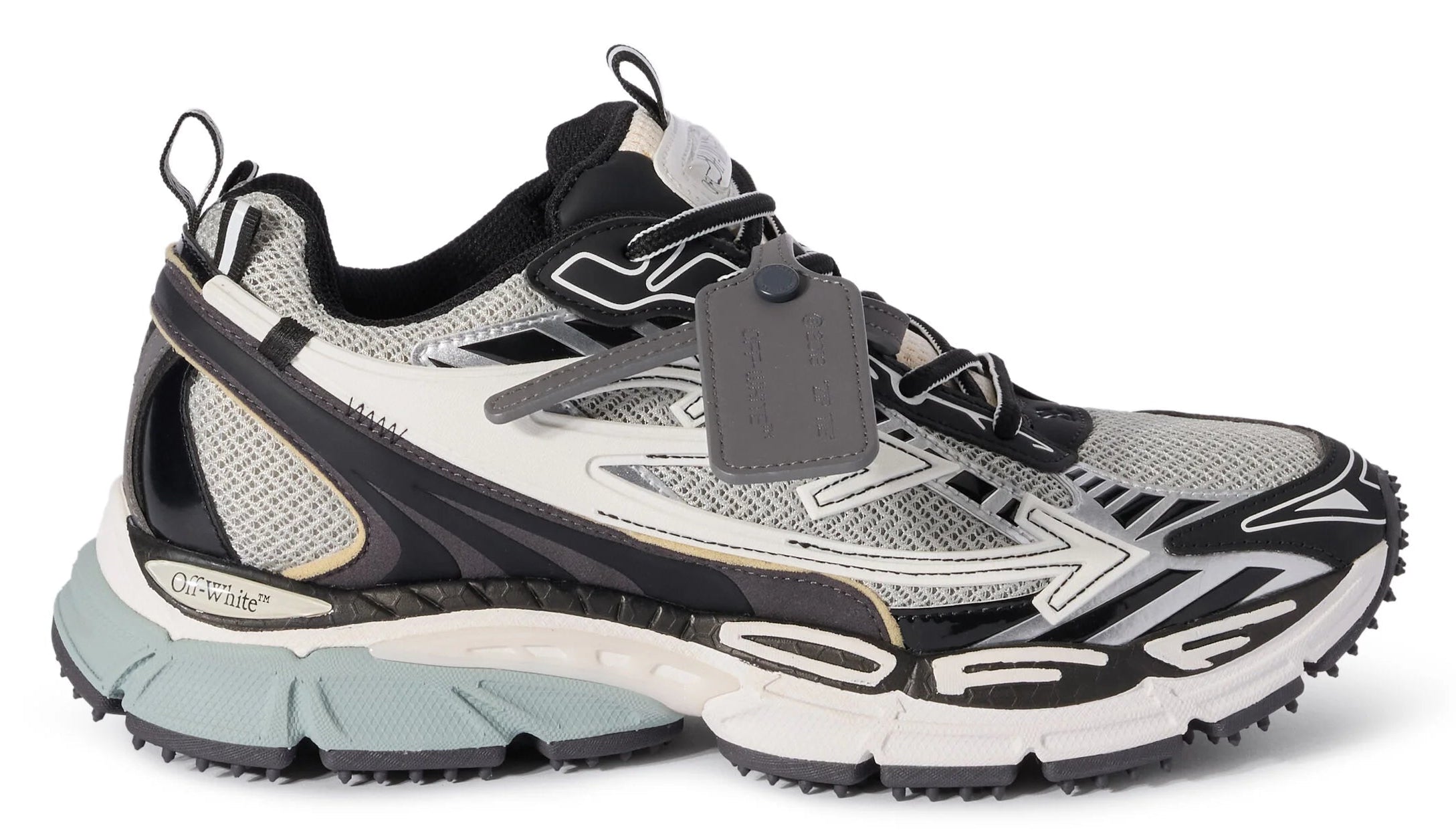 OFF-WHITE BE RIGHT BACK 'LIGHT GREY BLACK'