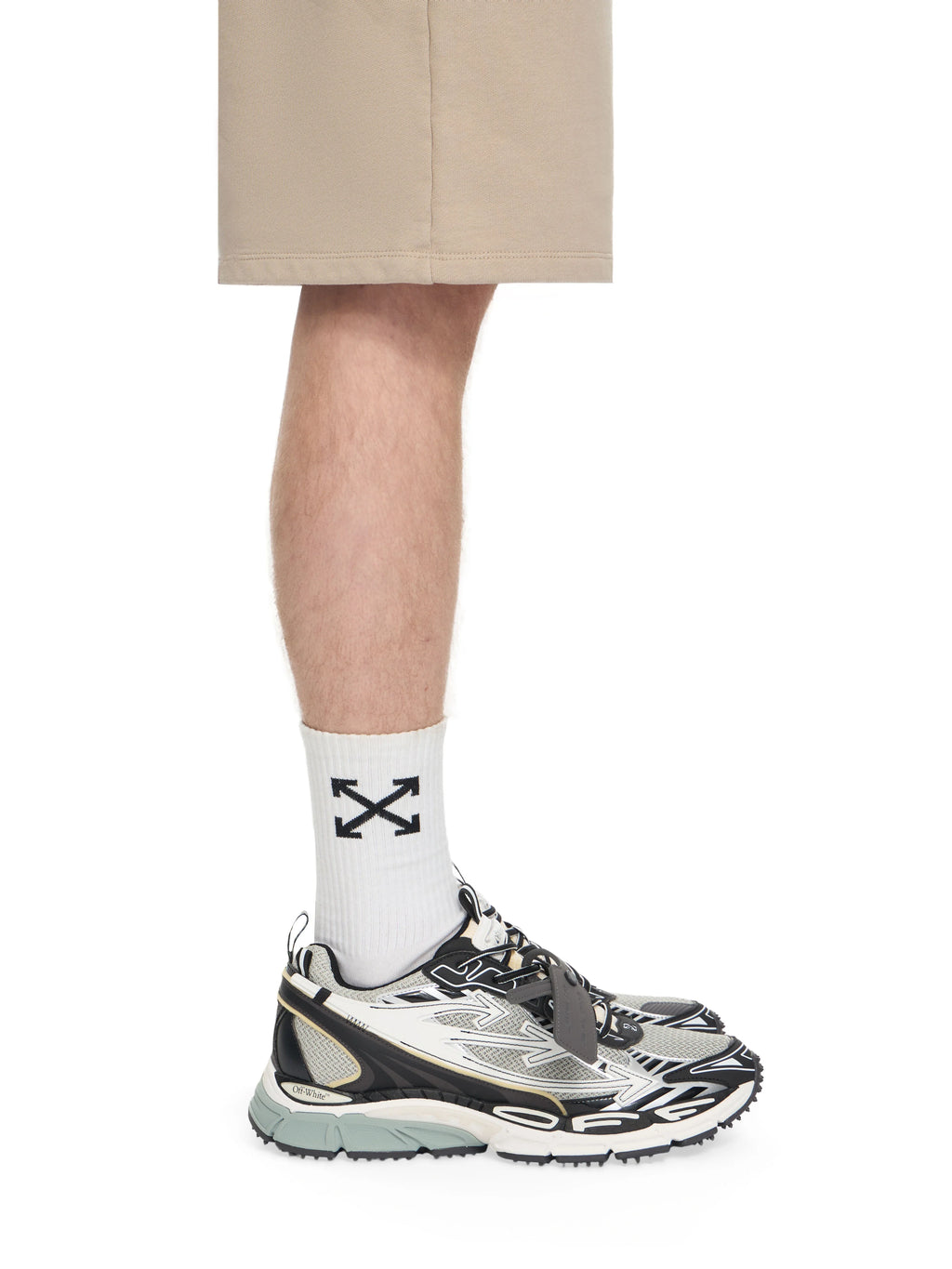 OFF-WHITE BE RIGHT BACK 'LIGHT GREY BLACK'