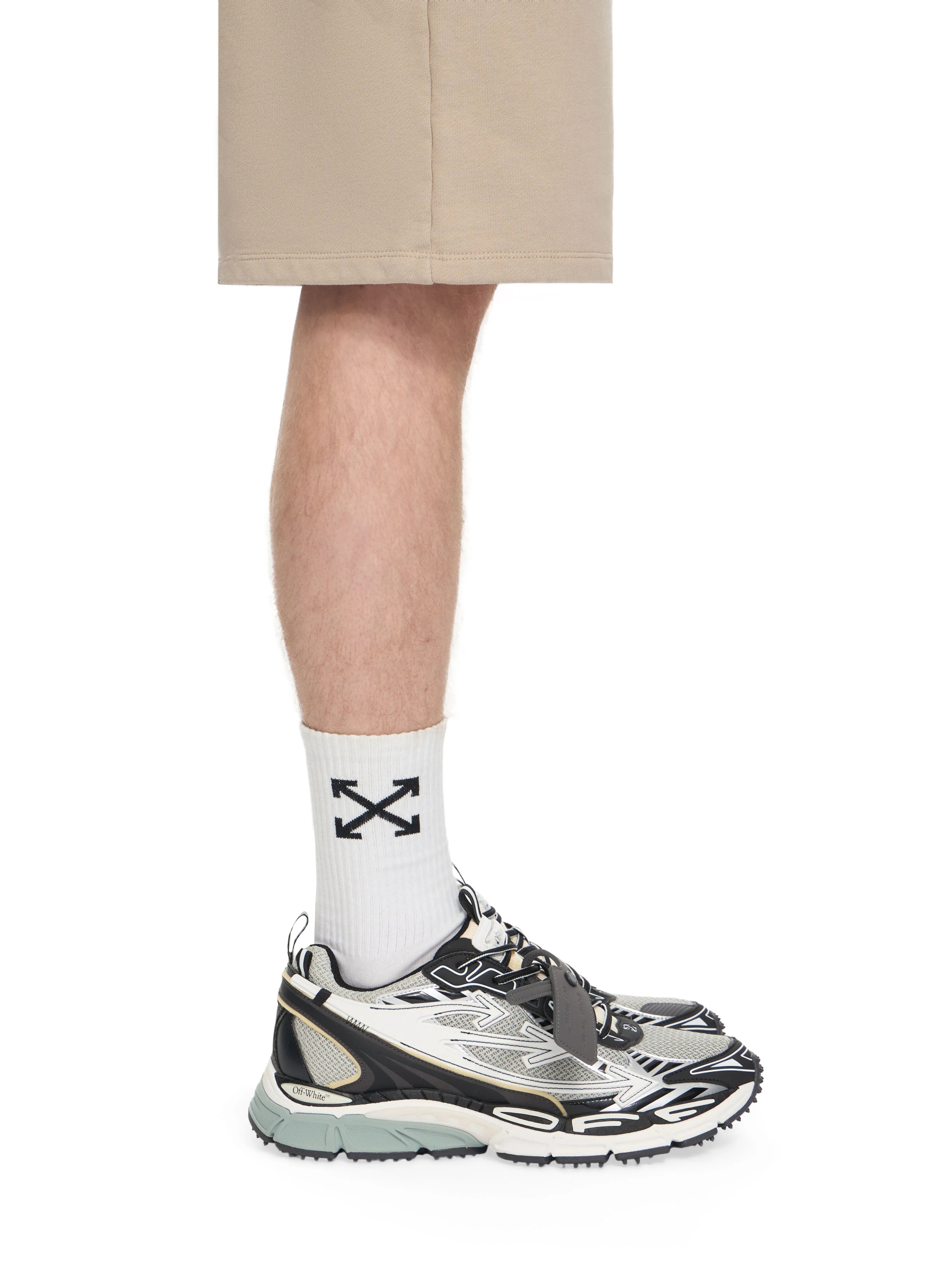 OFF-WHITE BE RIGHT BACK 'LIGHT GREY BLACK'