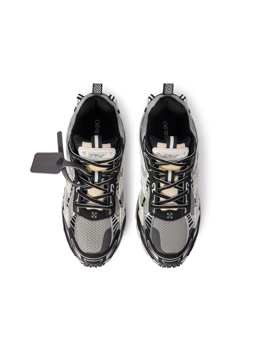 OFF-WHITE BE RIGHT BACK 'LIGHT GREY BLACK'