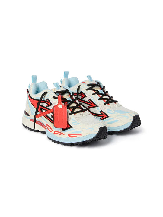 OFF-WHITE - BE RIGHT BACK MESH SNEAKERS POWDER BLUE CORA