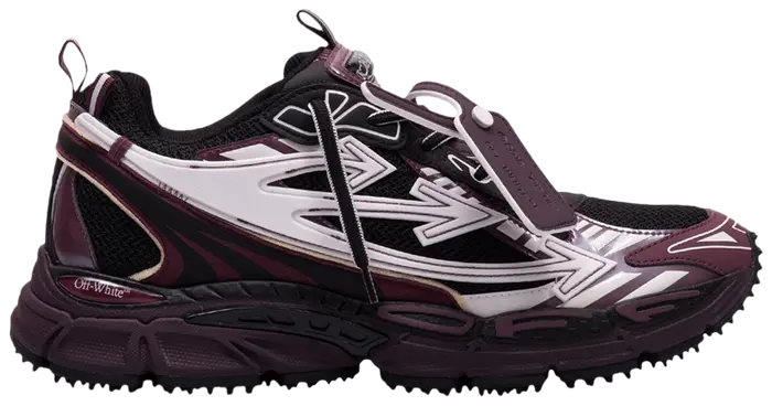 OFF-WHITE BE RIGHT BACK 'DARK PURPLE BLACK'