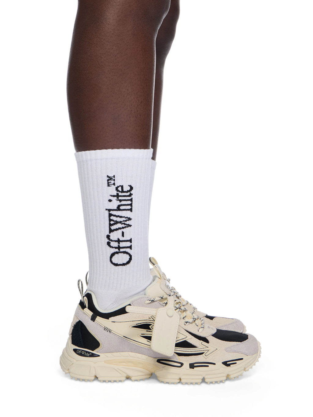OFF-WHITE BE RIGHT BACK SUEDE OFF WHITE/ BLACK