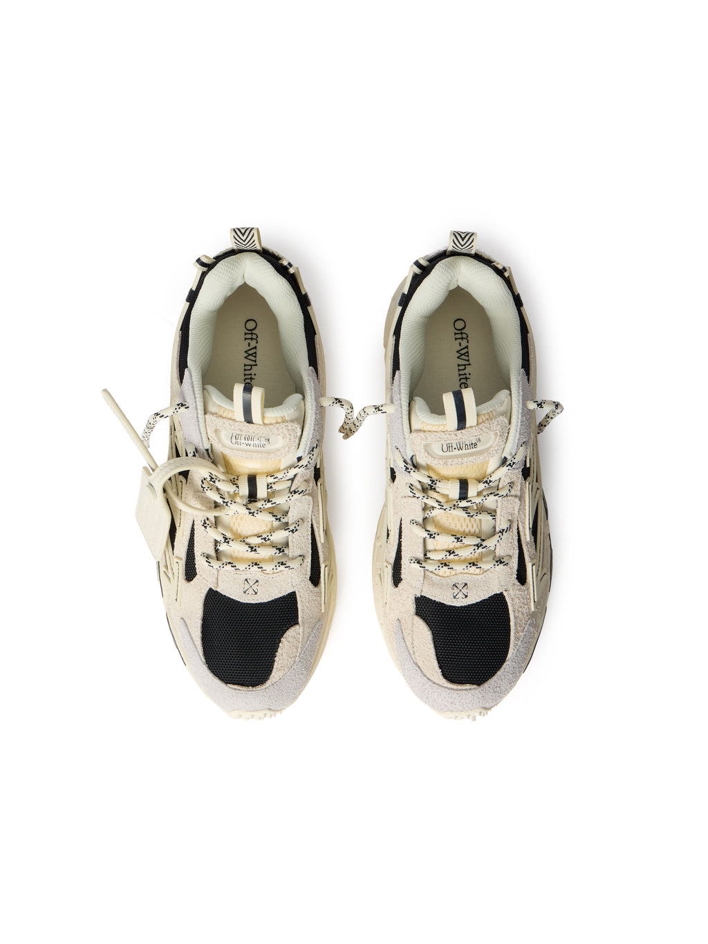 OFF-WHITE BE RIGHT BACK SUEDE OFF WHITE/ BLACK