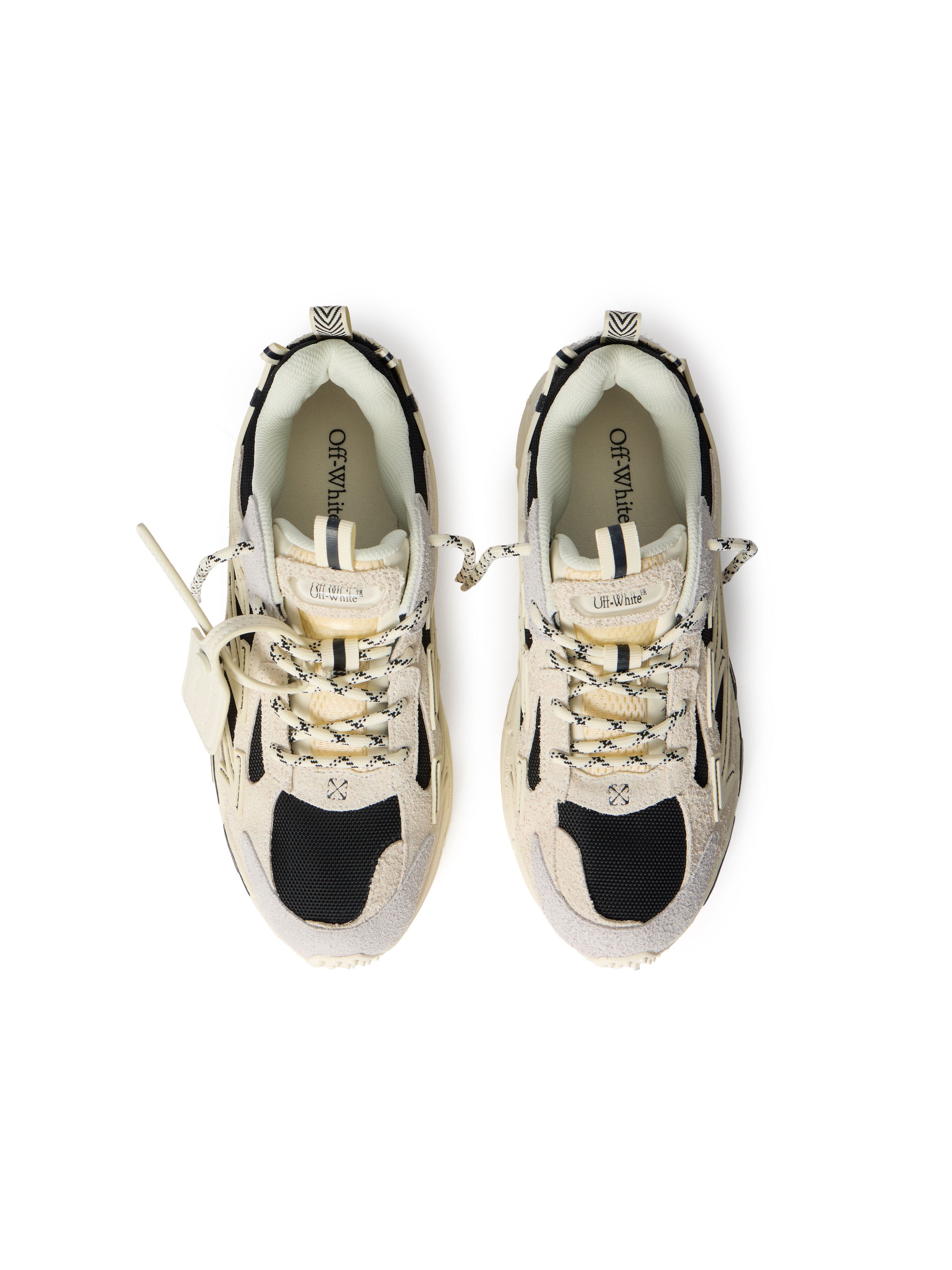 OFF-WHITE BE RIGHT BACK SUEDE OFF WHITE/ BLACK