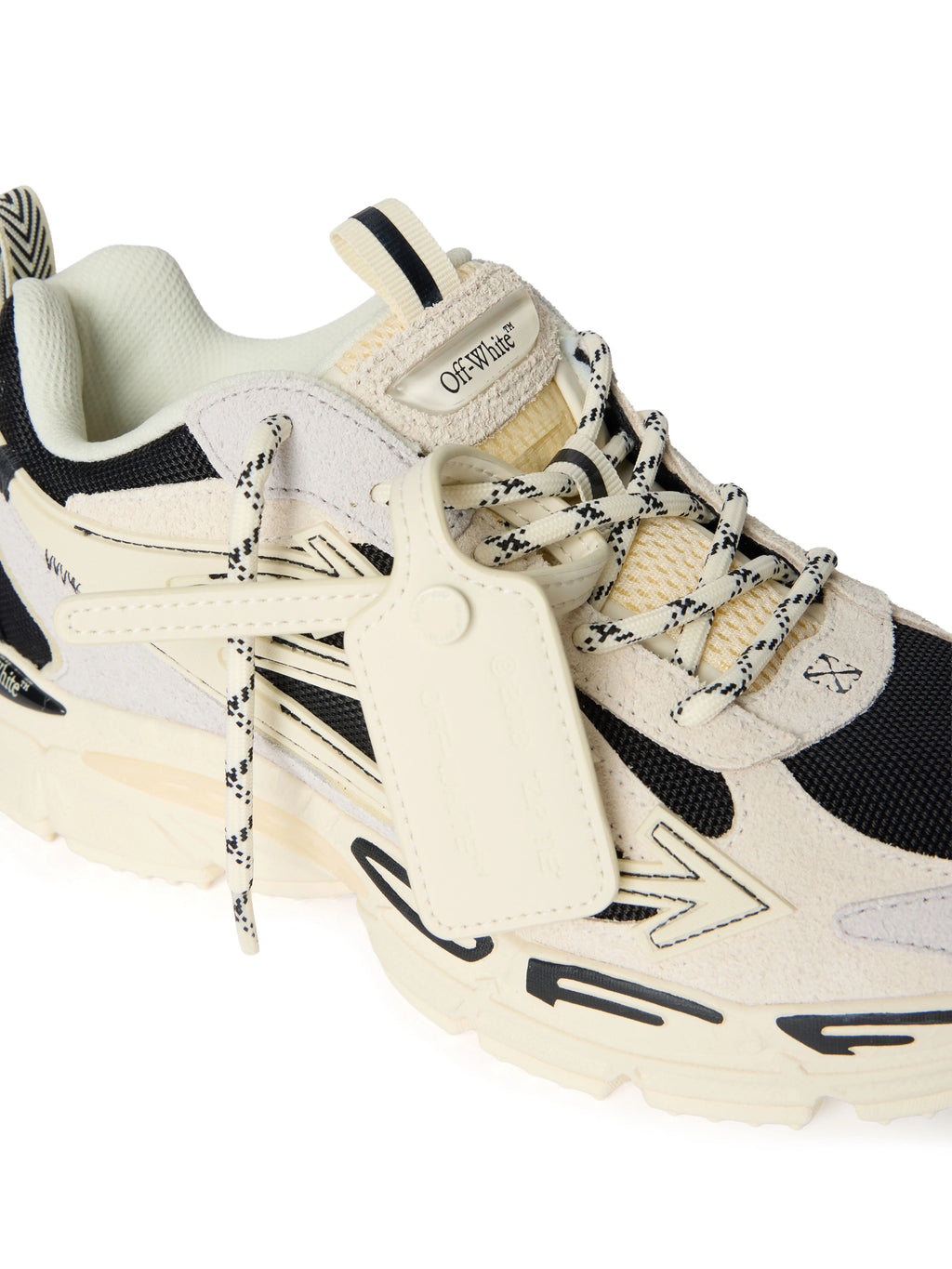 OFF-WHITE BE RIGHT BACK SUEDE OFF WHITE/ BLACK