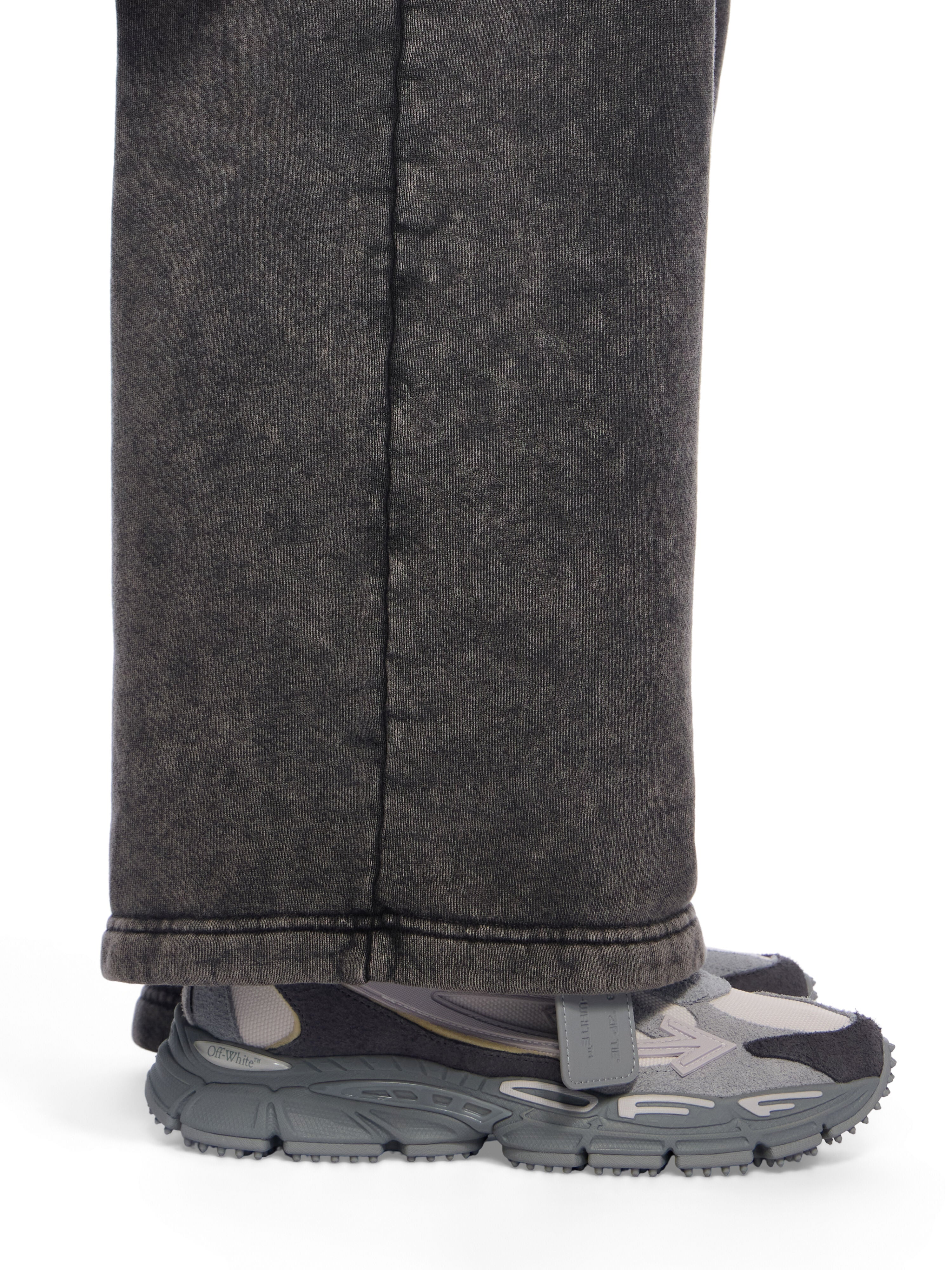 OFF-WHITE BE RIGHT BACK SUEDE IN GREY MELANGE - LIGHT GREY