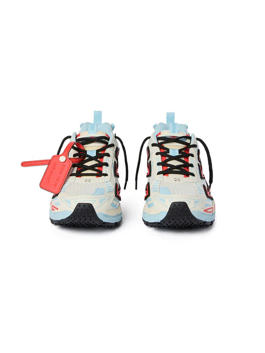 OFF-WHITE - BE RIGHT BACK MESH SNEAKERS POWDER BLUE CORA