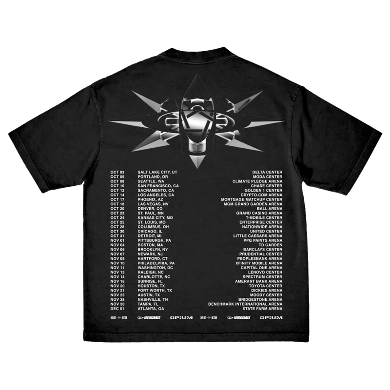 PLAYBOI CARTI OPIUM ANTAGONIST TOUR 2.0 T-SHIRT