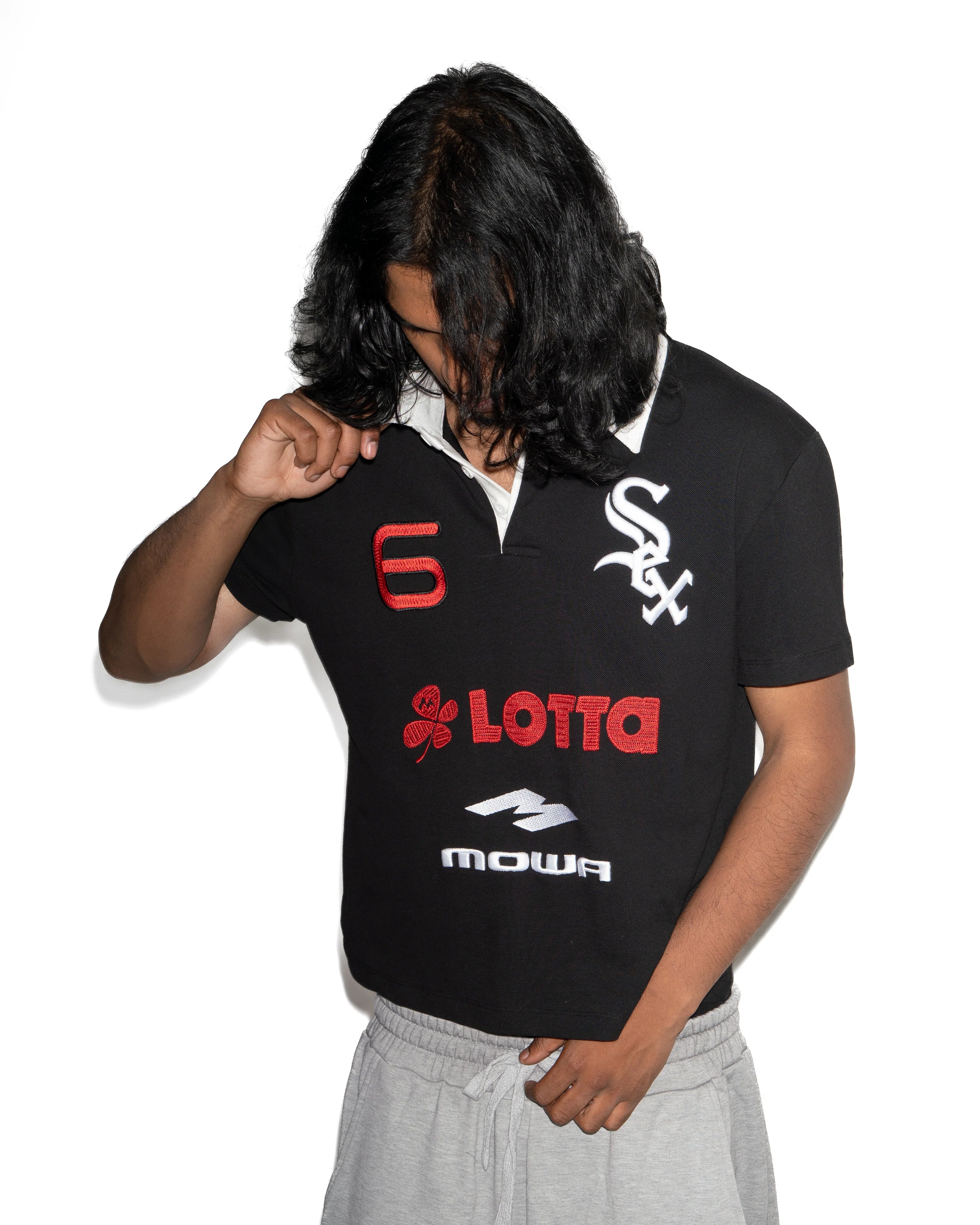 MOWALOLA ATL RELAXED POLO SHIRT