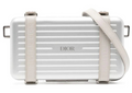 DIOR X RIMOWA PERSONAL CLUTCH ON STRAP IN WHITE
