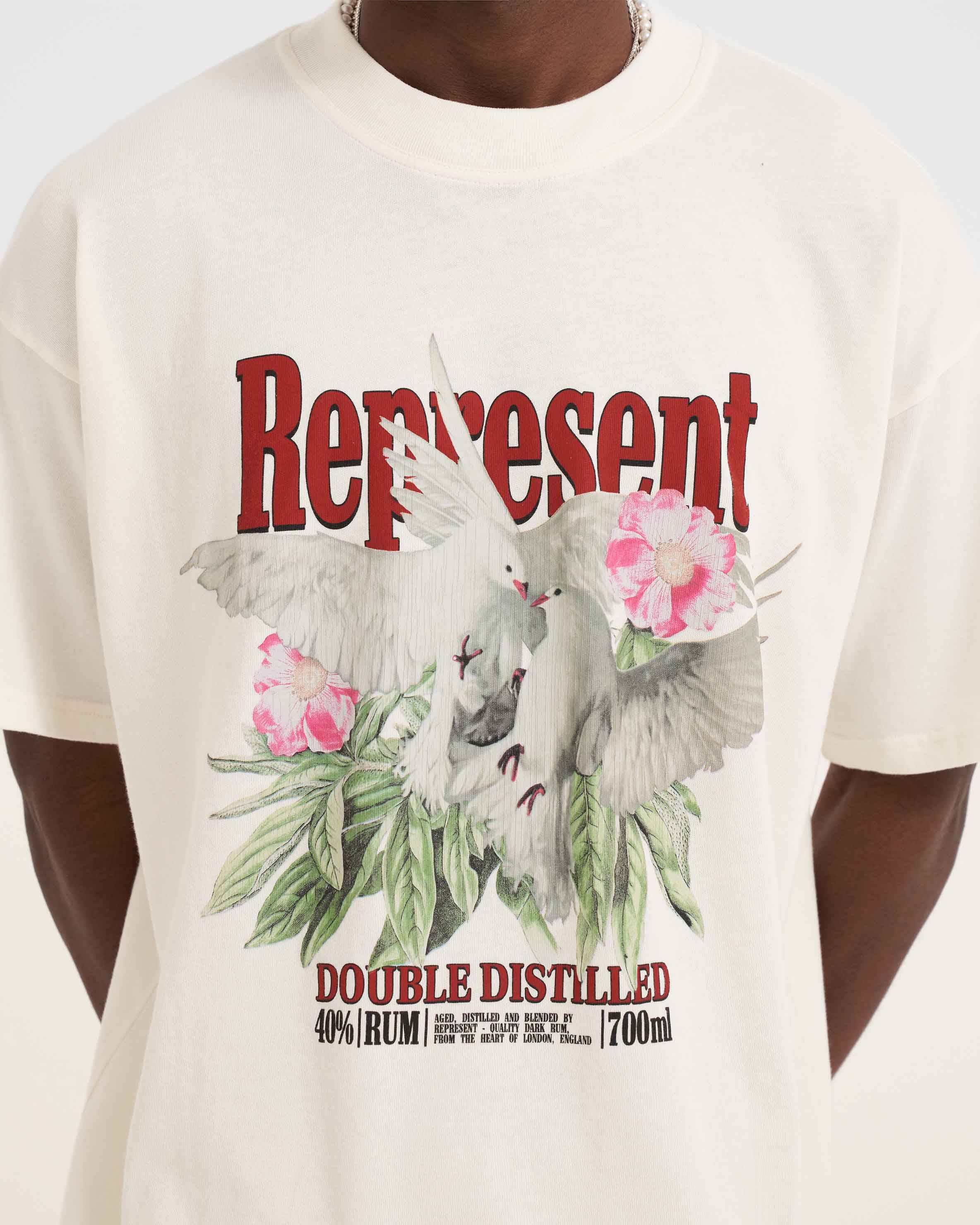 REPRESENT DOUBLE DISTILLED T-SHIRT