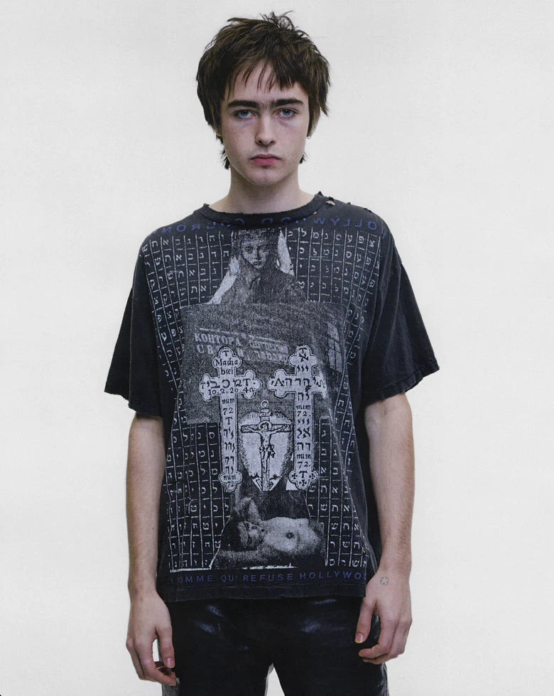 ENFANTS RICHES DÉPRIMÉS HOLLYWOOD COURONNE T-SHIRT