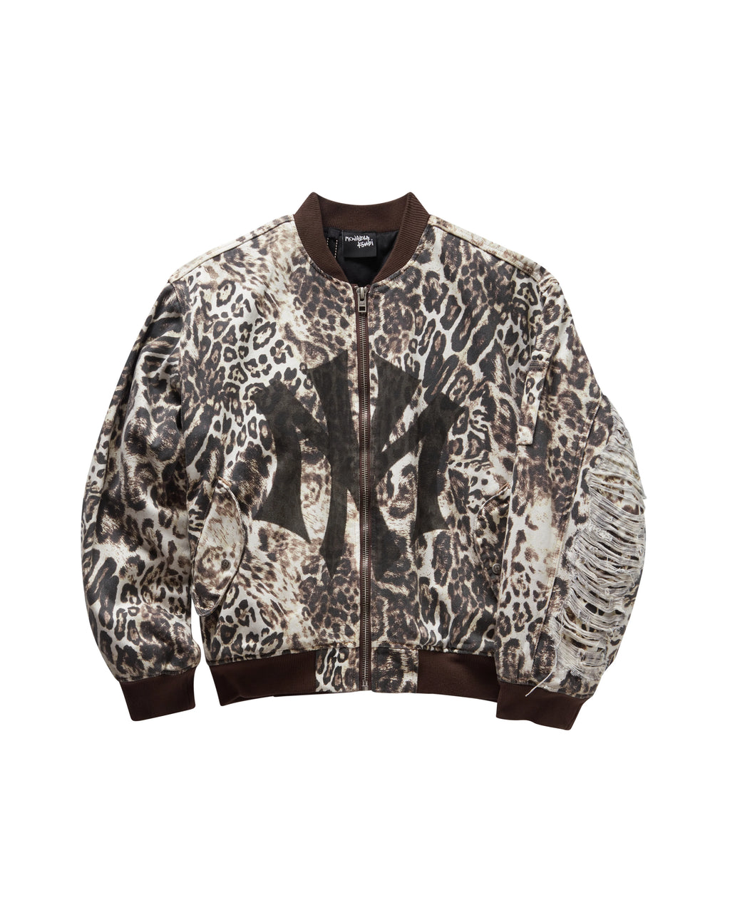 MOWALOLA X KSUBI TRASHED BOMBER CHEETAH