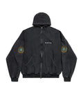 BALENCIAGA COTTON UNIFORM PATCH HOODIE