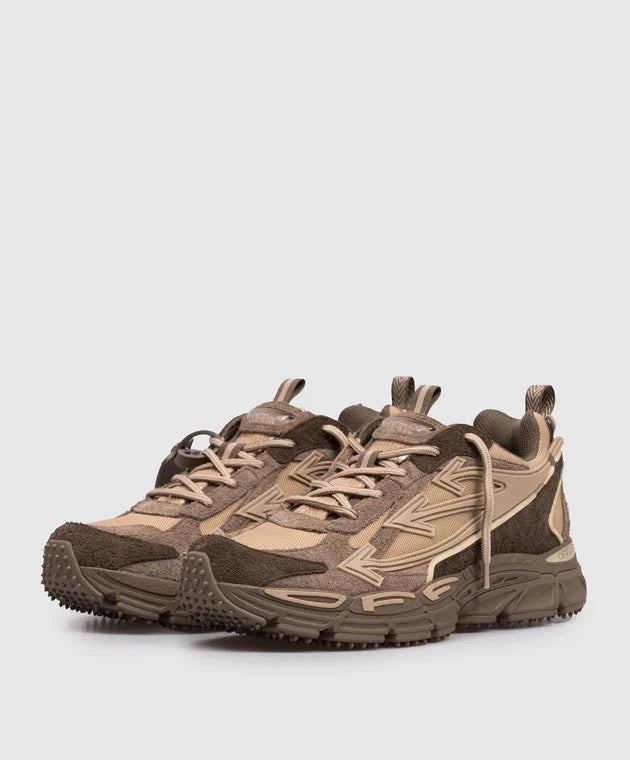 OFF-WHITE BE RIGHT BACK IN BROWN