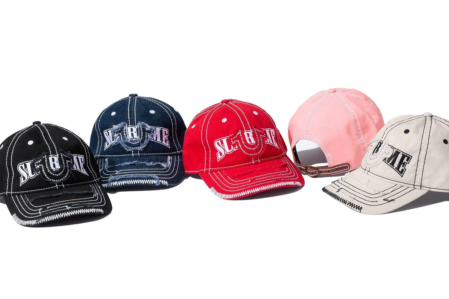SUPREME X TRUE RELIGION 6-PANEL CAP