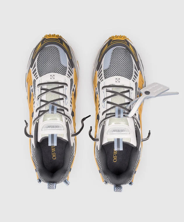 OFF-WHITE BE RIGHT BACK IN YELLOW/GREY