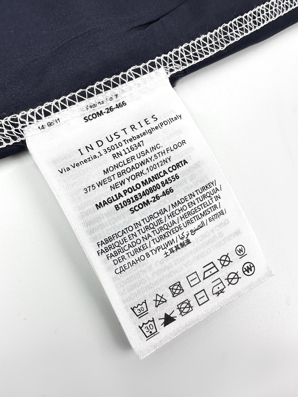 MONCLER NIGHT BLUE TERCHE HOODED JACKET