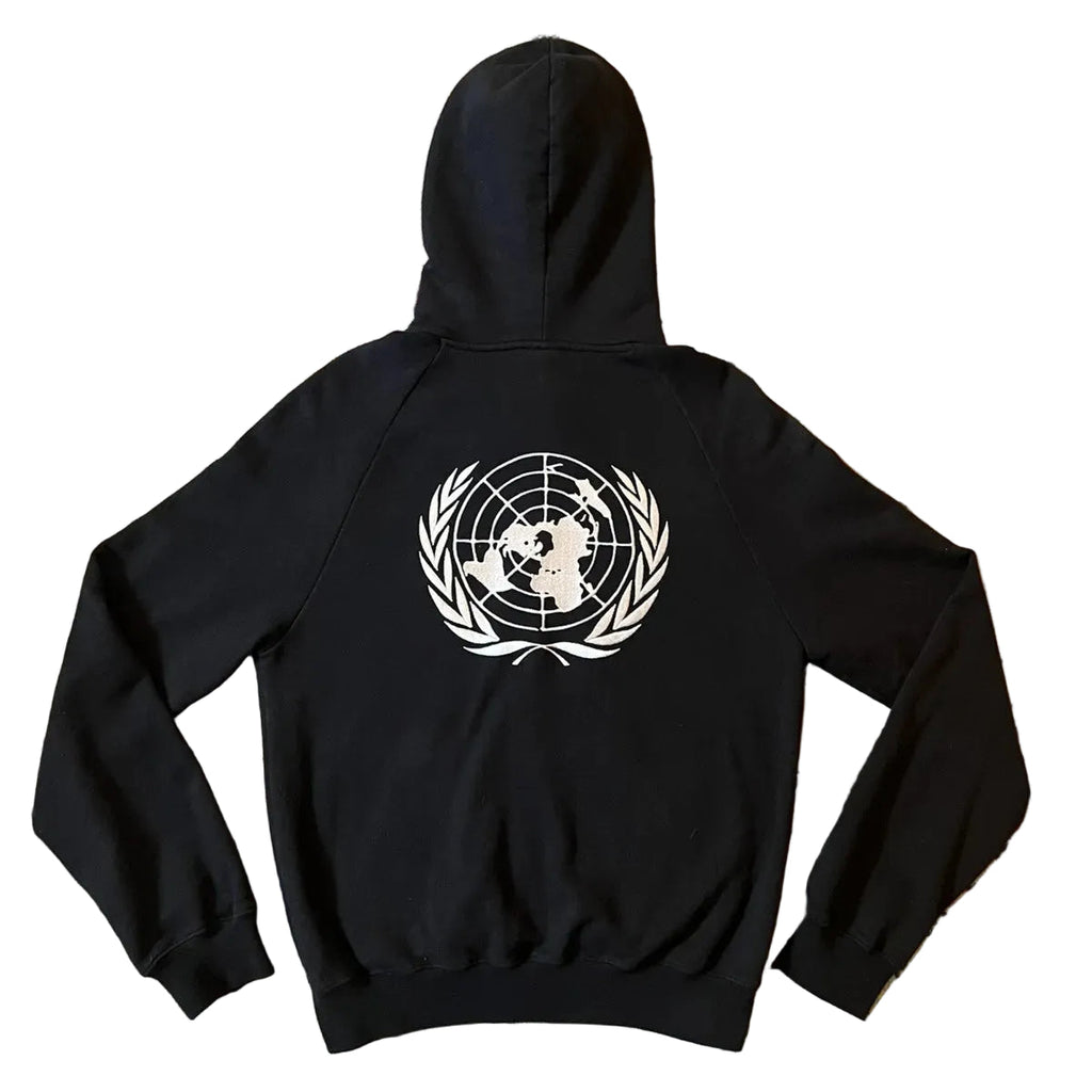VETEMENTS FREE HUGS ZIP-UP HOODIE