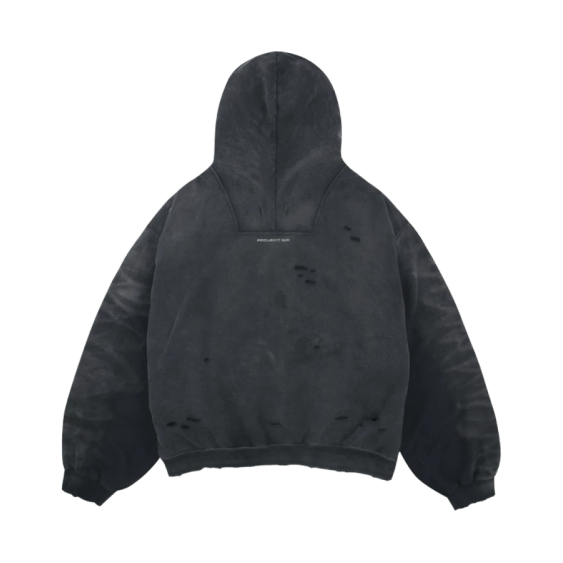 PROJECT G/R MIXED PRINTED VINTAGE HOODIE