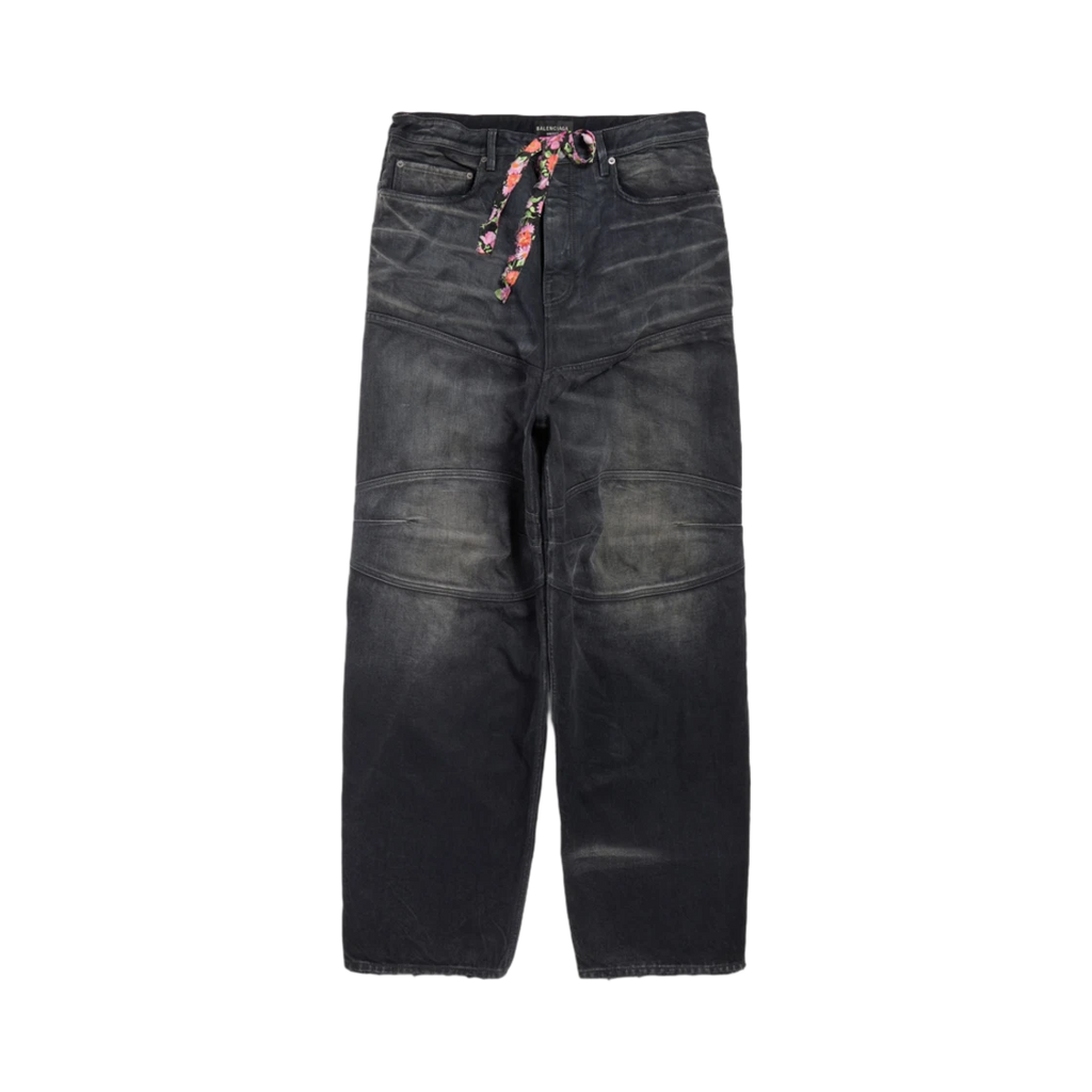 BALENCIAGA GEORGE V BAGGY PANTS BLACK