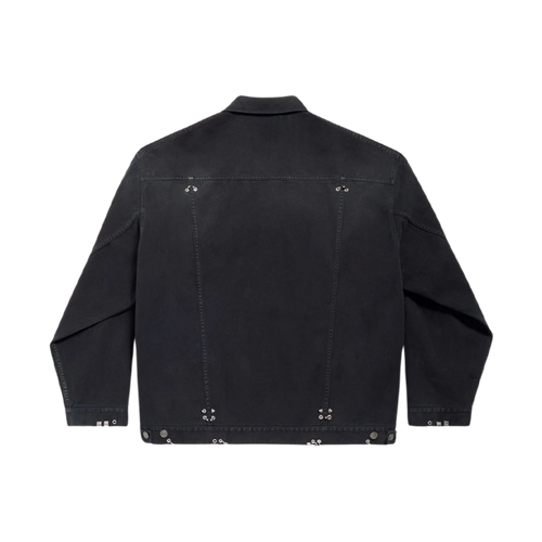 BALENCIAGA PIERCED JACKET IN BLACK