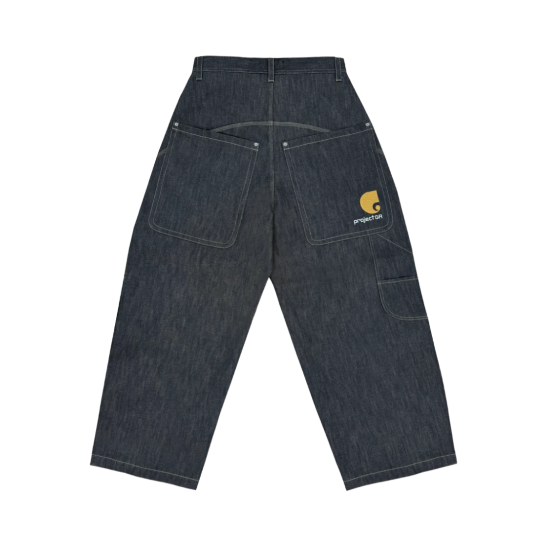 PROJECT G/R RETRO BAGGY DENIM PANTS DARK NAVY