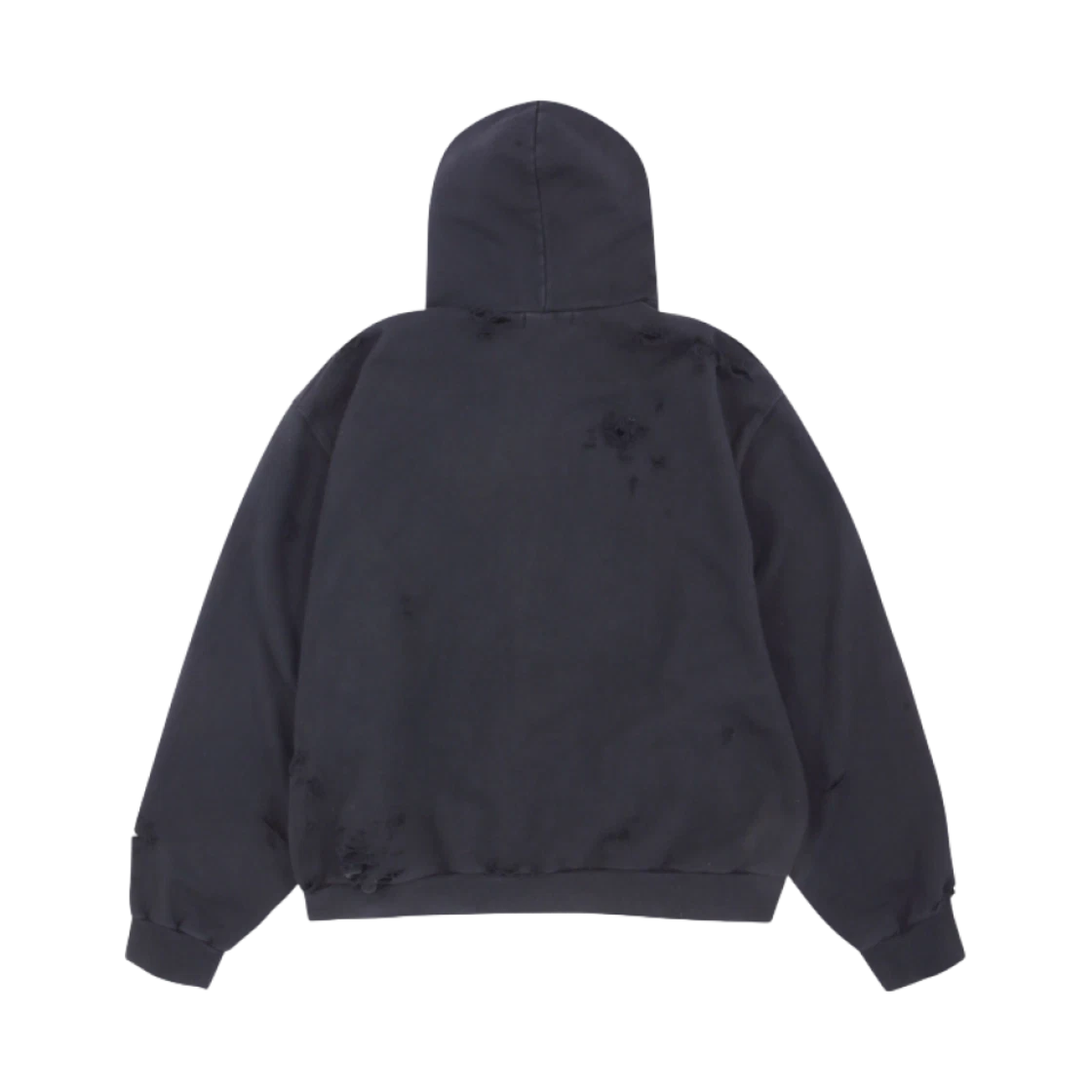 PROJECT G/R BLUESNAKE WASHED ZIP HOODIE BLACK