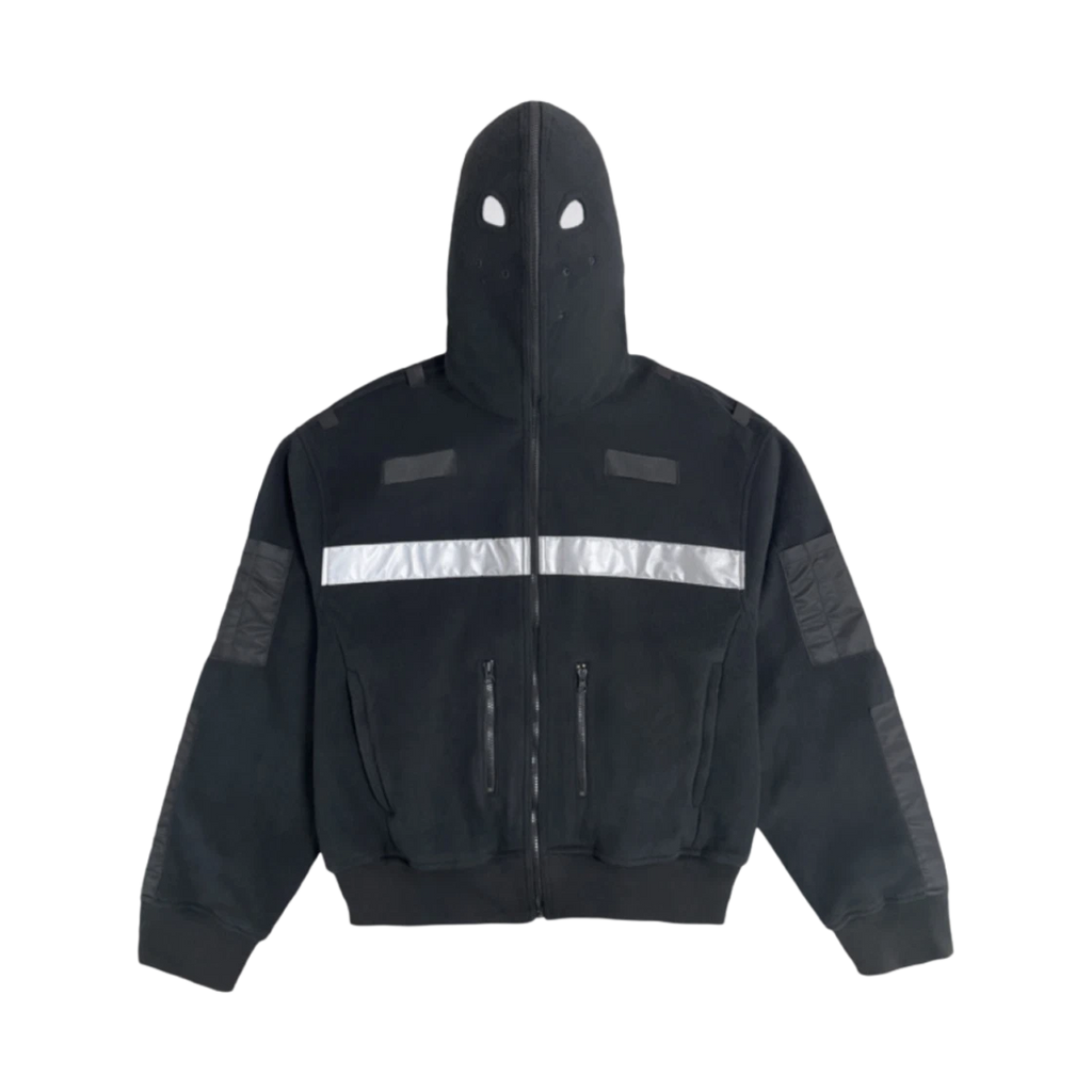 PROJECT G/R POLITICO FLEECE JACKET BLACK