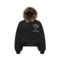 PROTOCOL INDEX DETACHABLE FUR HOODED WORK JACKET
