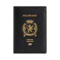 BALENCIAGA PASSPORT HOLDER BLACK
