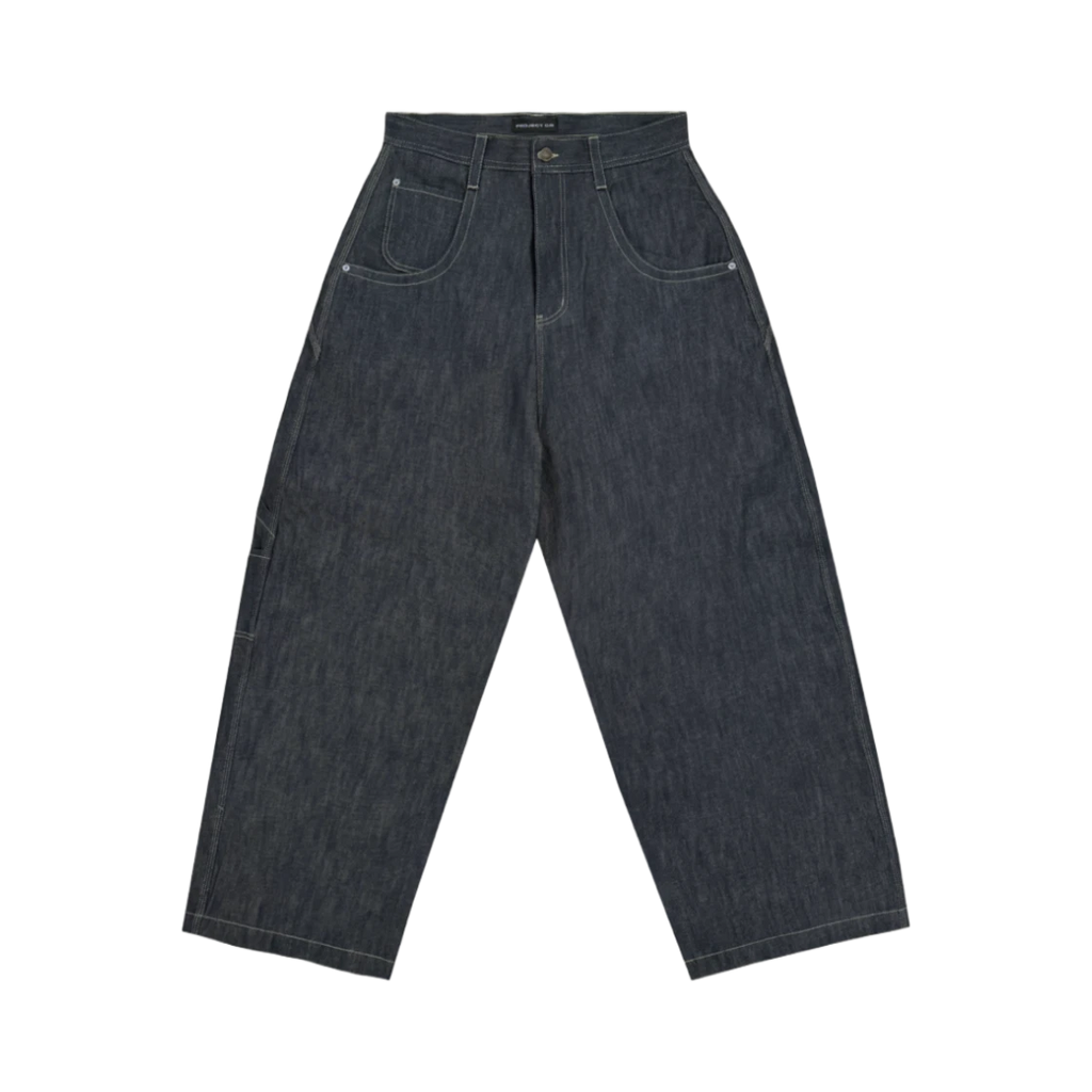 PROJECT G/R RETRO BAGGY DENIM PANTS DARK NAVY