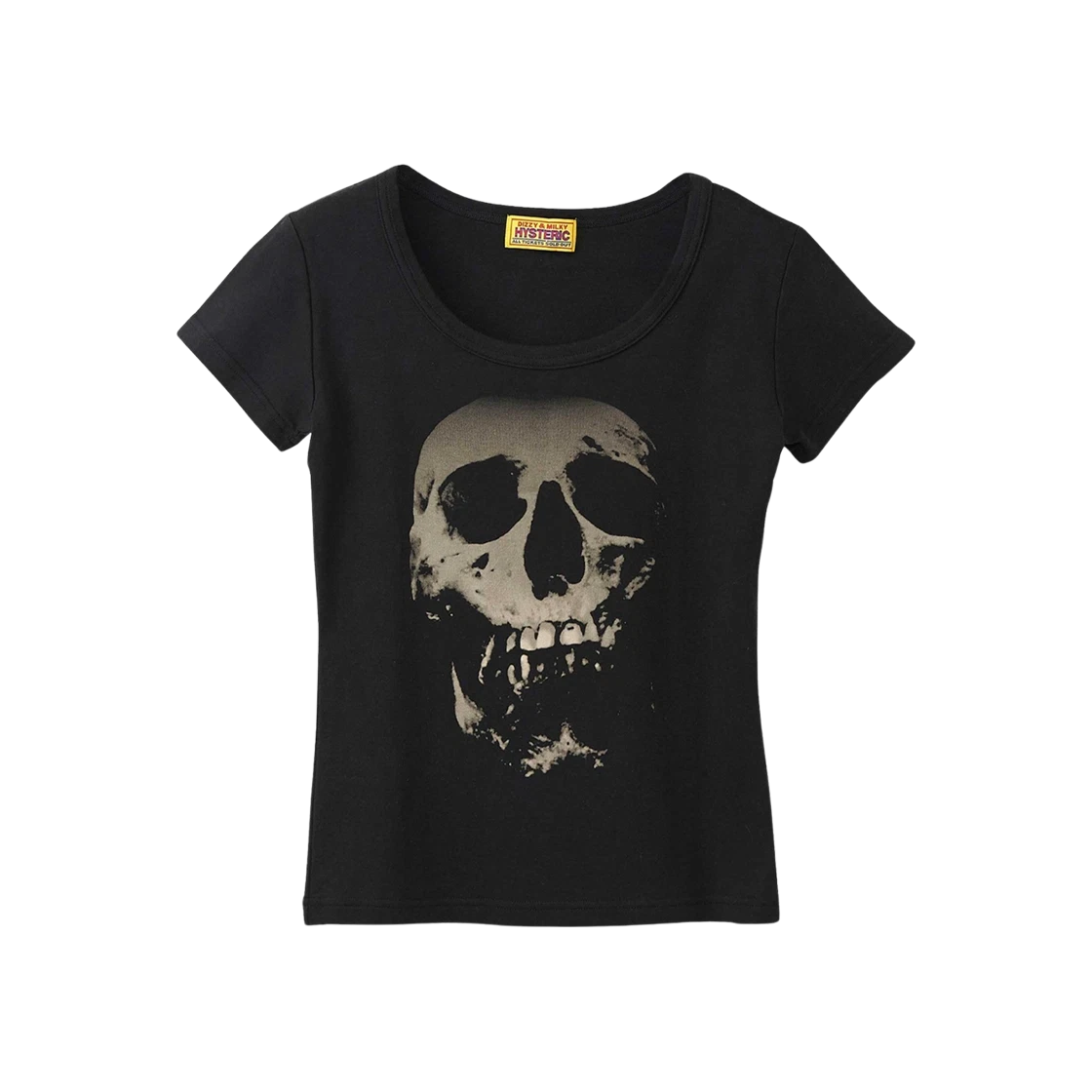 HYSTERIC GLAMOUR SKULL BERRY CHIBI T-SHIRT BLACK