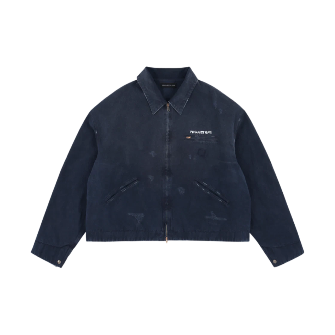 PROJECT G/R DISTRESSED CANVAS WORK JACKET