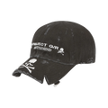 PROJECT G/R X MASTERMIND WASHED CRASHED CAP BLACK