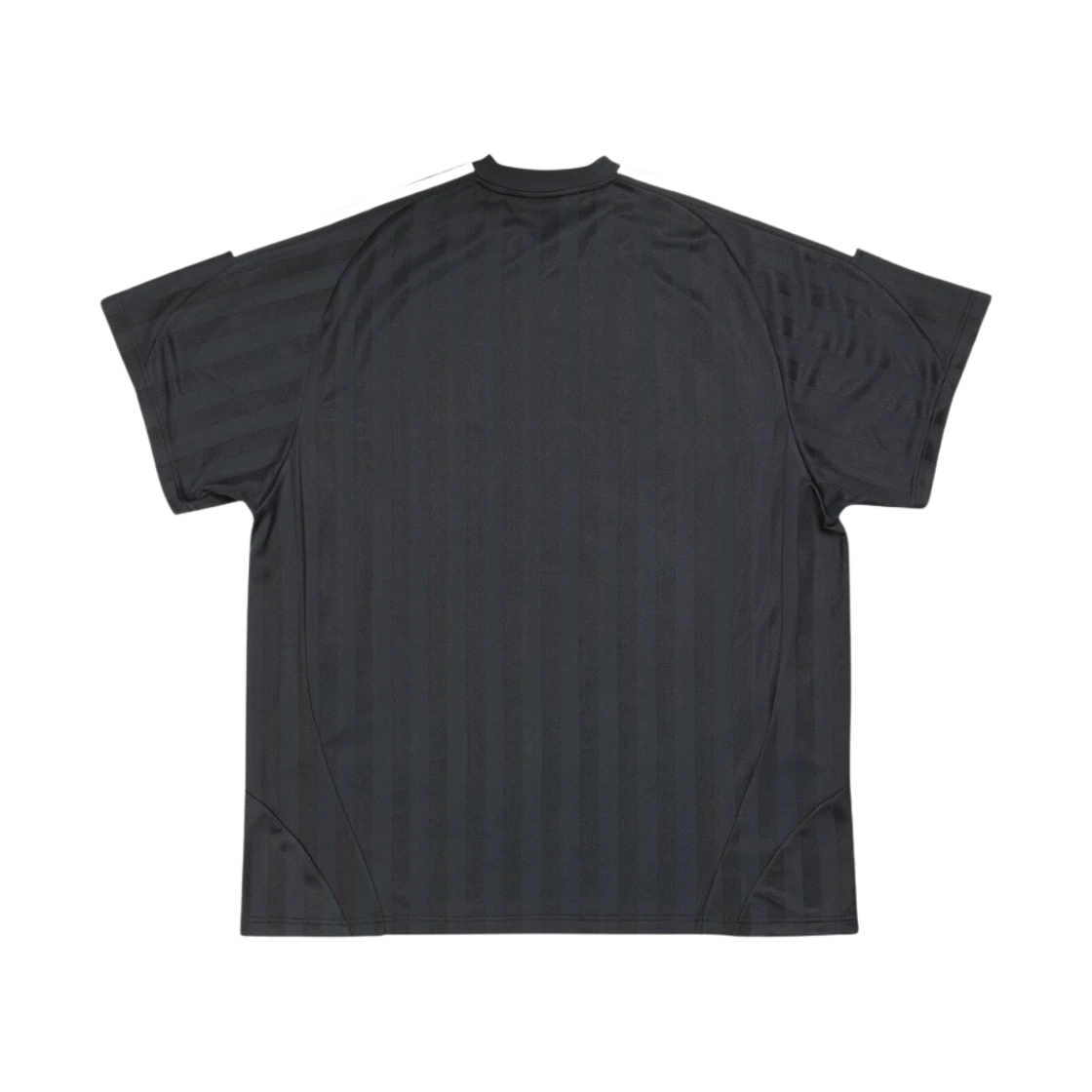 BALENCIAGA X ADIDAS OVERSIZED FOOTBALL T-SHIRT BLACK